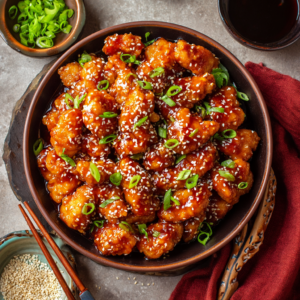 Read more about the article Air Fryer Sesame Chicken