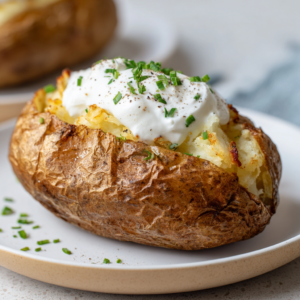 Read more about the article Air Fryer Baked Potato: The Ultimate Guide to Crispy Skin and Fluffy Perfection