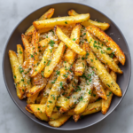 Air Fryer Garlic Parmesan Fries – The Ultimate Crispy, Flavor-Packed Side Dish