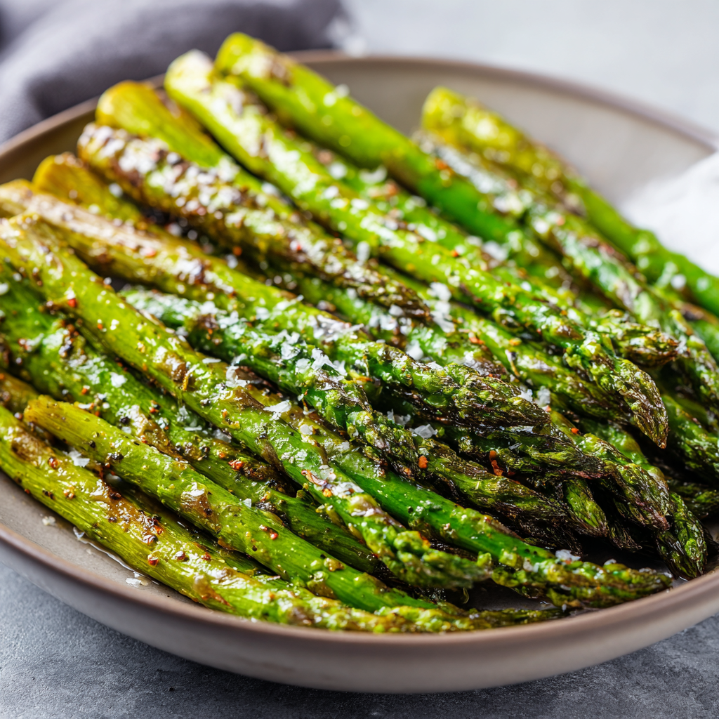 You are currently viewing The Best Air Fryer Asparagus (Easy 10-Minute Recipe)