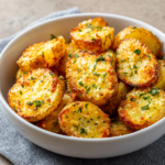Air Fryer Baked Garlic Parmesan Potatoes: The Ultimate Crispy, Flavor-Packed Potato Recipe