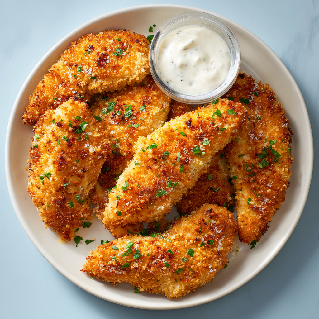 You are currently viewing Breaded Air Fryer Chicken Tenders: The Ultimate Crispy, Juicy, Guilt-Free Comfort Food