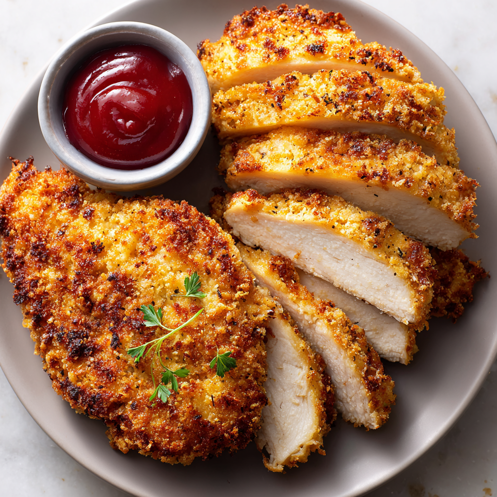 You are currently viewing Crispy Air Fryer Fried Chicken Breast: The Ultimate Guide to Golden, Juicy Perfection