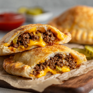 Read more about the article Cheeseburger Pockets: The Ultimate Guide to This Irresistible Handheld Comfort Food