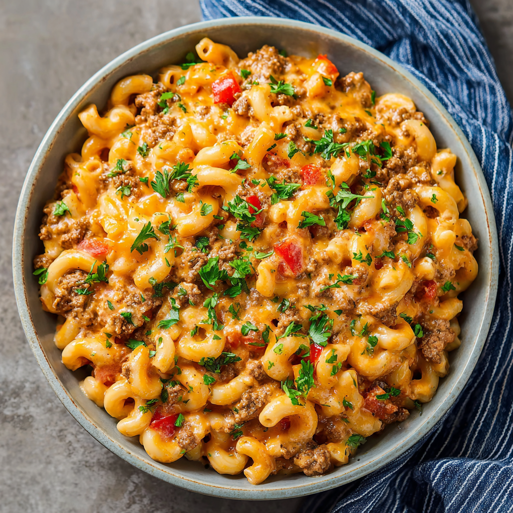 You are currently viewing Creamy Rotel Pasta with Ground Beef: A Must-Try Recipe!