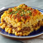 The Ultimate Comfort Food Mashup: Mac and Cheese Meatloaf Casserole That Redefines Cozy Dinners