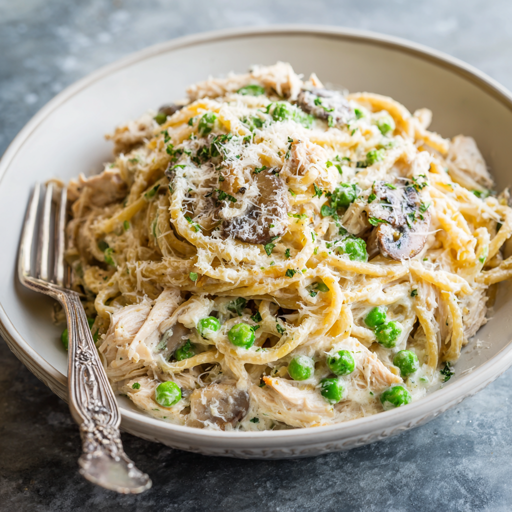 You are currently viewing Crockpot Turkey Tetrazzini: The Ultimate Creamy Slow Cooker Comfort Meal