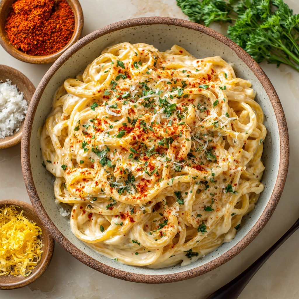You are currently viewing Cajun Alfredo Sauce (Big Flavor!) – The Ultimate Creamy, Smoky, Bold Sauce You’ll Ever Make