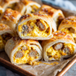 Sausage, Egg, and Cheese Breakfast Roll-Ups