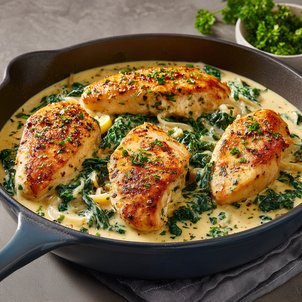 You are currently viewing Creamy Chicken Florentine – The Ultimate Comfort Food Classic You Can Make at Home