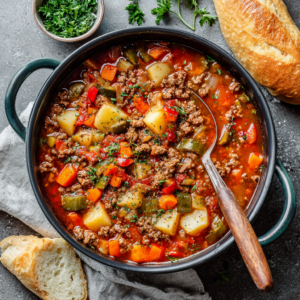 Read more about the article Easy Hamburger Soup: The Ultimate Comfort Food for Busy Nights