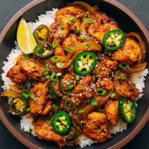 Read more about the article Sweet, salty, and a little spicy! Jalapeño Chicken — The Ultimate 30-Minute Stir-Fry You’ll Crave Again and Again