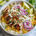 Street Corn Chicken Rice Bowl: The Ultimate Flavor-Packed Meal You’ll Crave Again and Again
