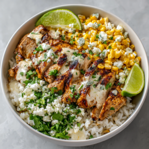 Read more about the article Street Corn Chicken Rice Bowl (Ultimate Flavor-Packed Meal Prep Bowl Guide)