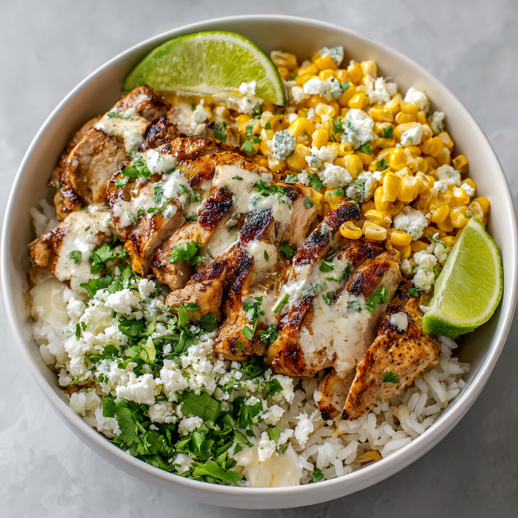 You are currently viewing Street Corn Chicken Rice Bowl (Ultimate Flavor-Packed Meal Prep Bowl Guide)