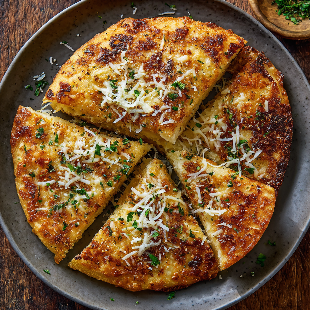 You are currently viewing Air Fryer Cheesy Tortilla Garlic Bread