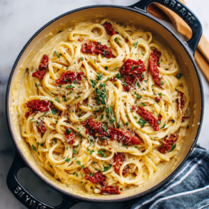Read more about the article Marry Me Pasta (Creamy Sun-Dried Tomato Pasta)