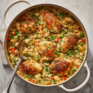 Read more about the article One-Pot Chicken and Rice