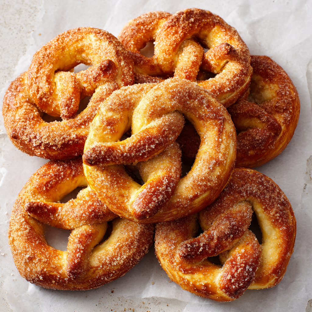 You are currently viewing Cinnamon Sugar Soft Pretzels